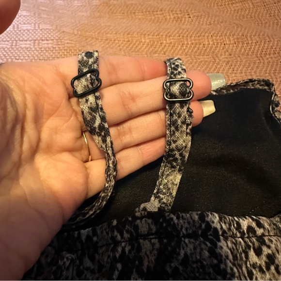 Snake Print Slip Dress - Picture 5 of 7